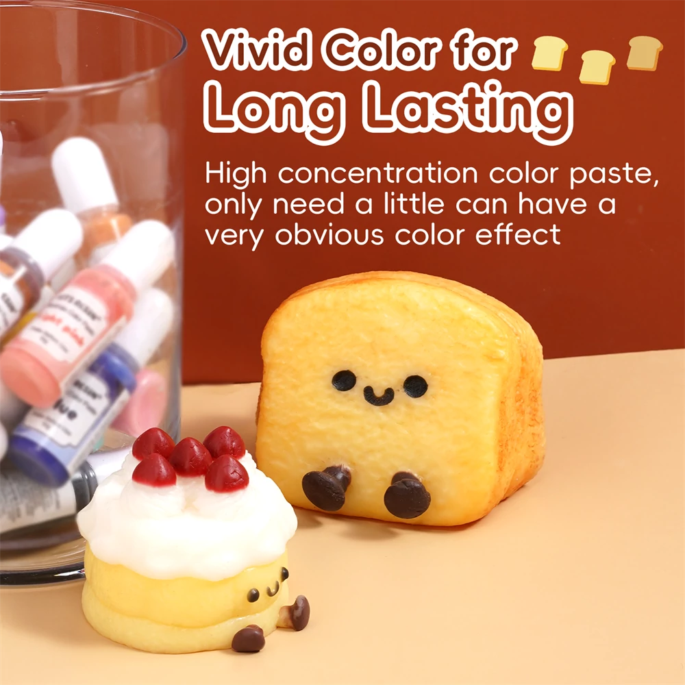 16 Colors Opaque Pigment Paste For Silicone Rubber