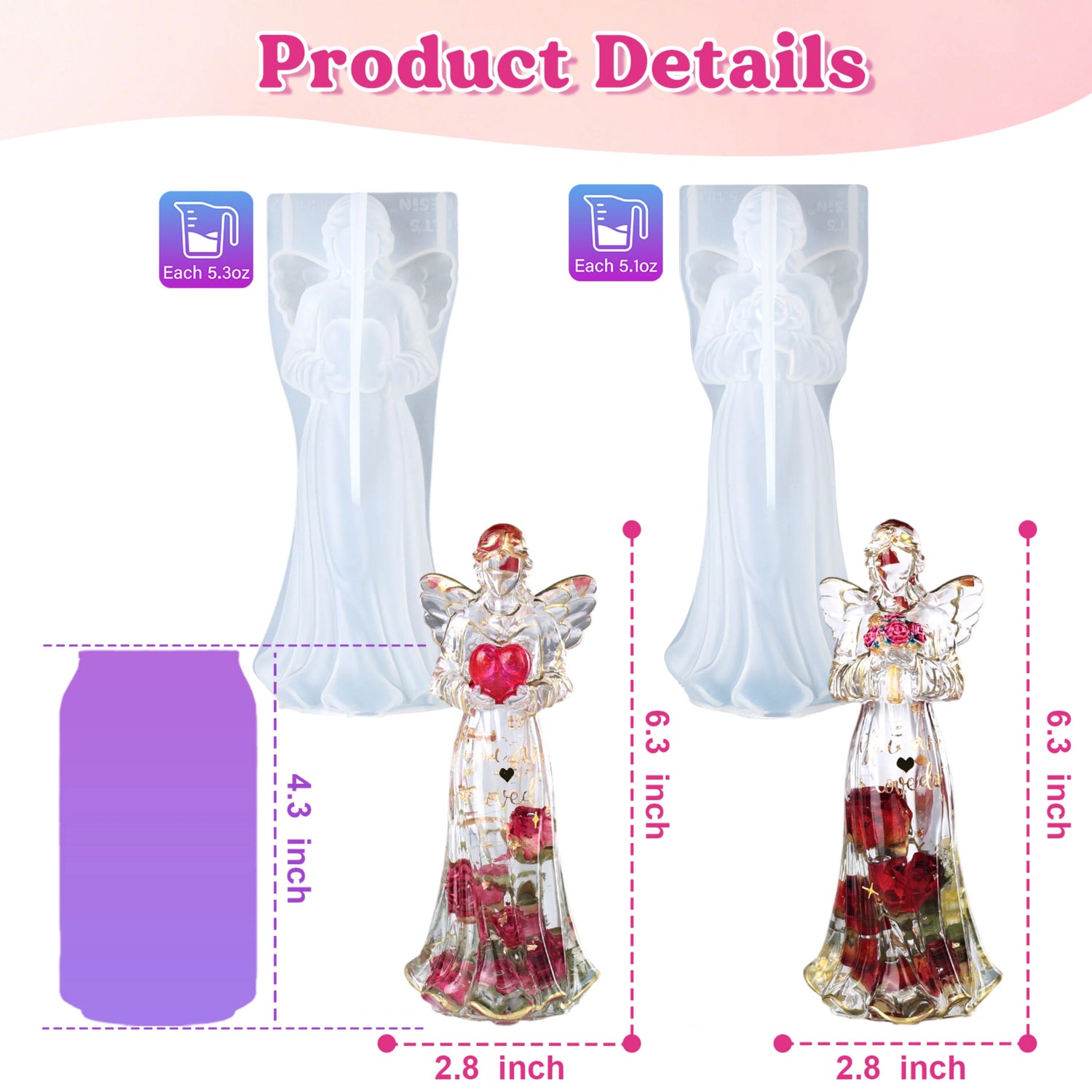 Angel Resin Molds