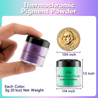 Thermochromic Mica Powder Set