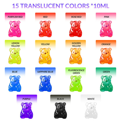 Translucent Resin Dye Set