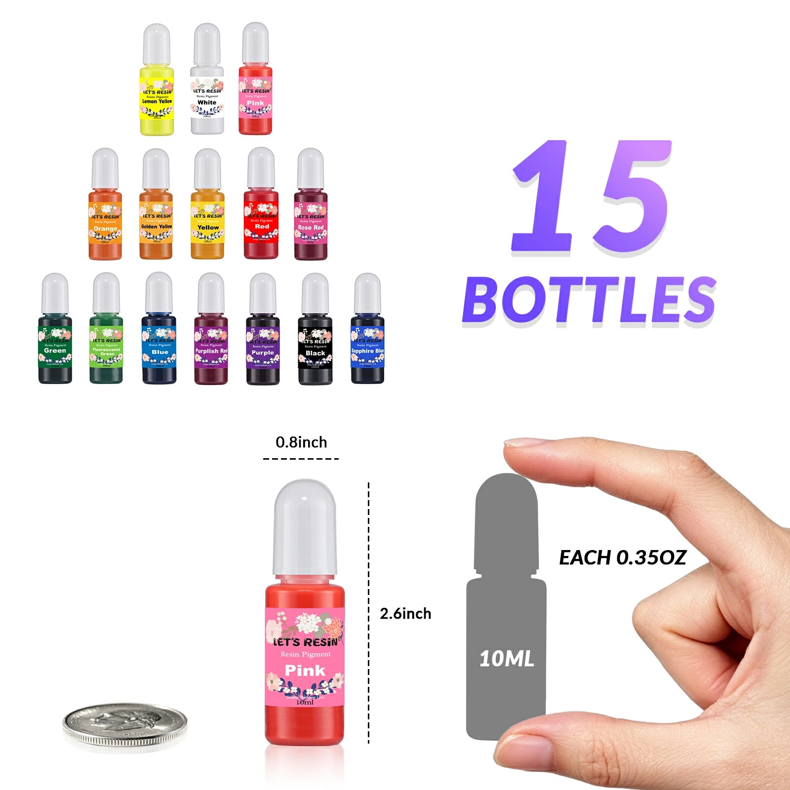 Translucent Resin Dye Set