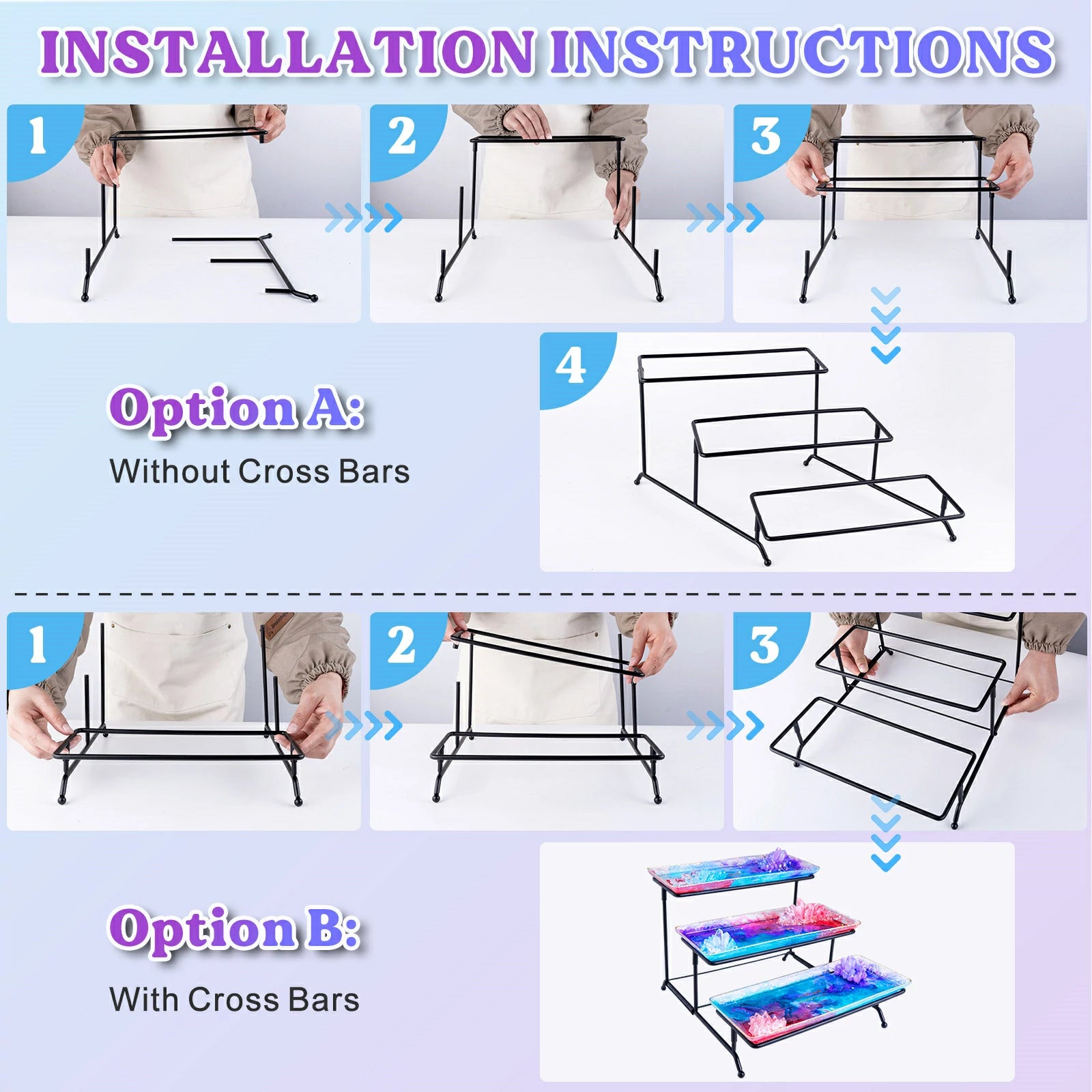 Epoxy Resin Molds Stand DIY