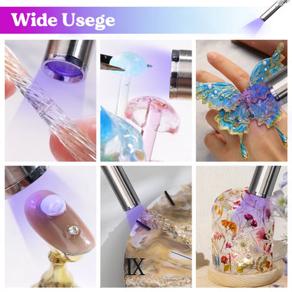 UV Resin Kit with Flashlight for Bonding