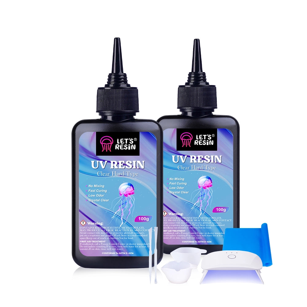 Let's Resin UV Resin Kit with Light