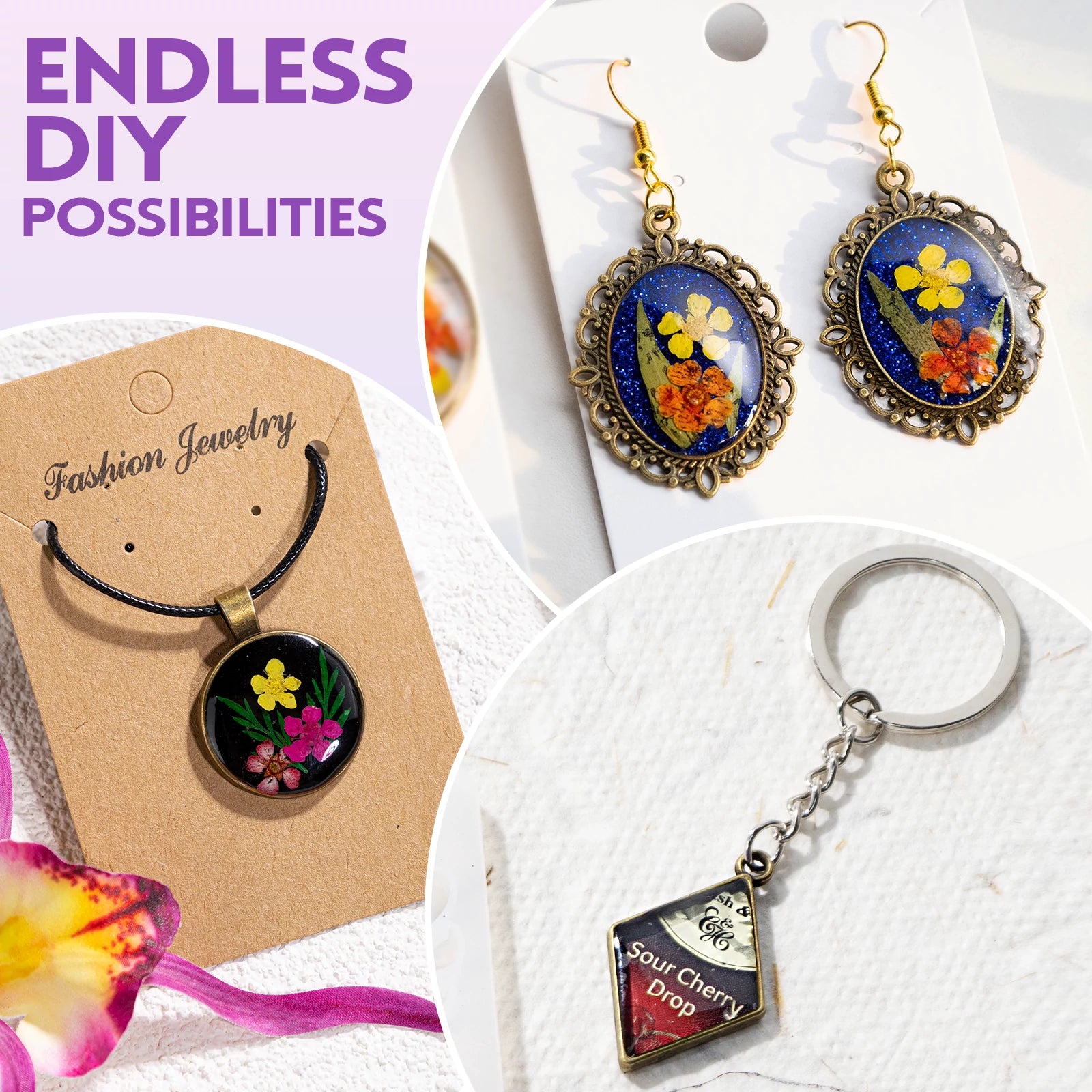 DIY Keychain Resin Kit