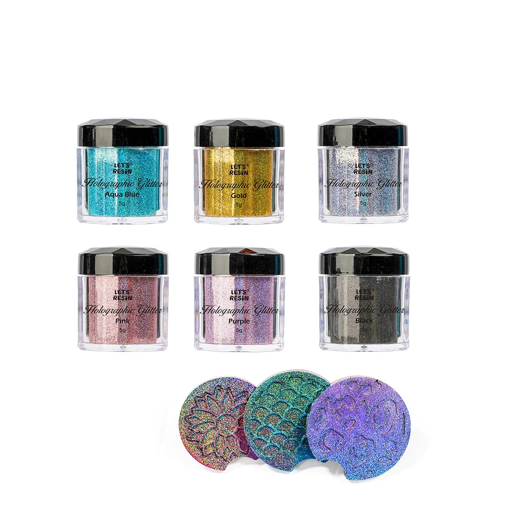 Ultra Fine Holographic Glitter Set