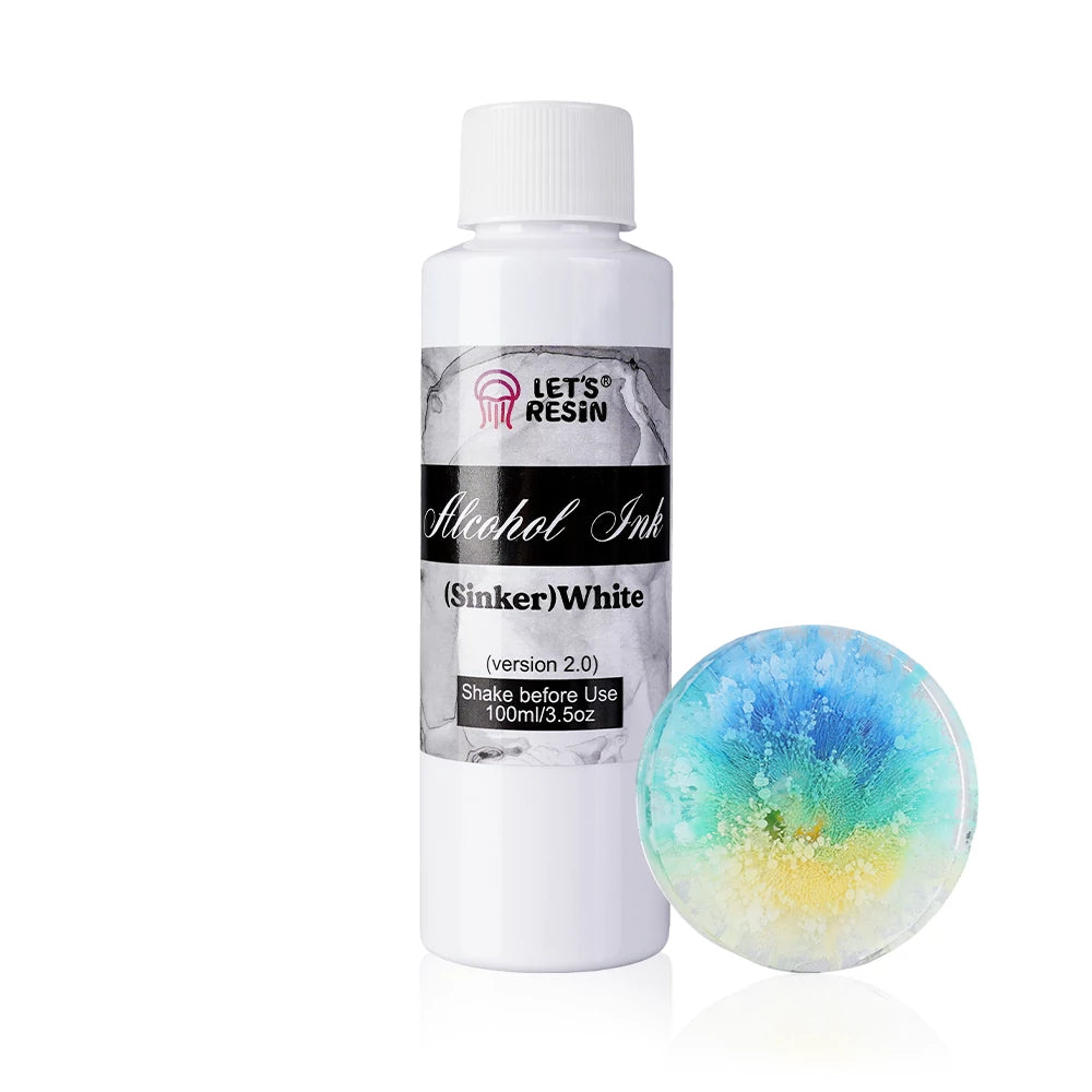 Upgraded White Alcohol Ink Sinker