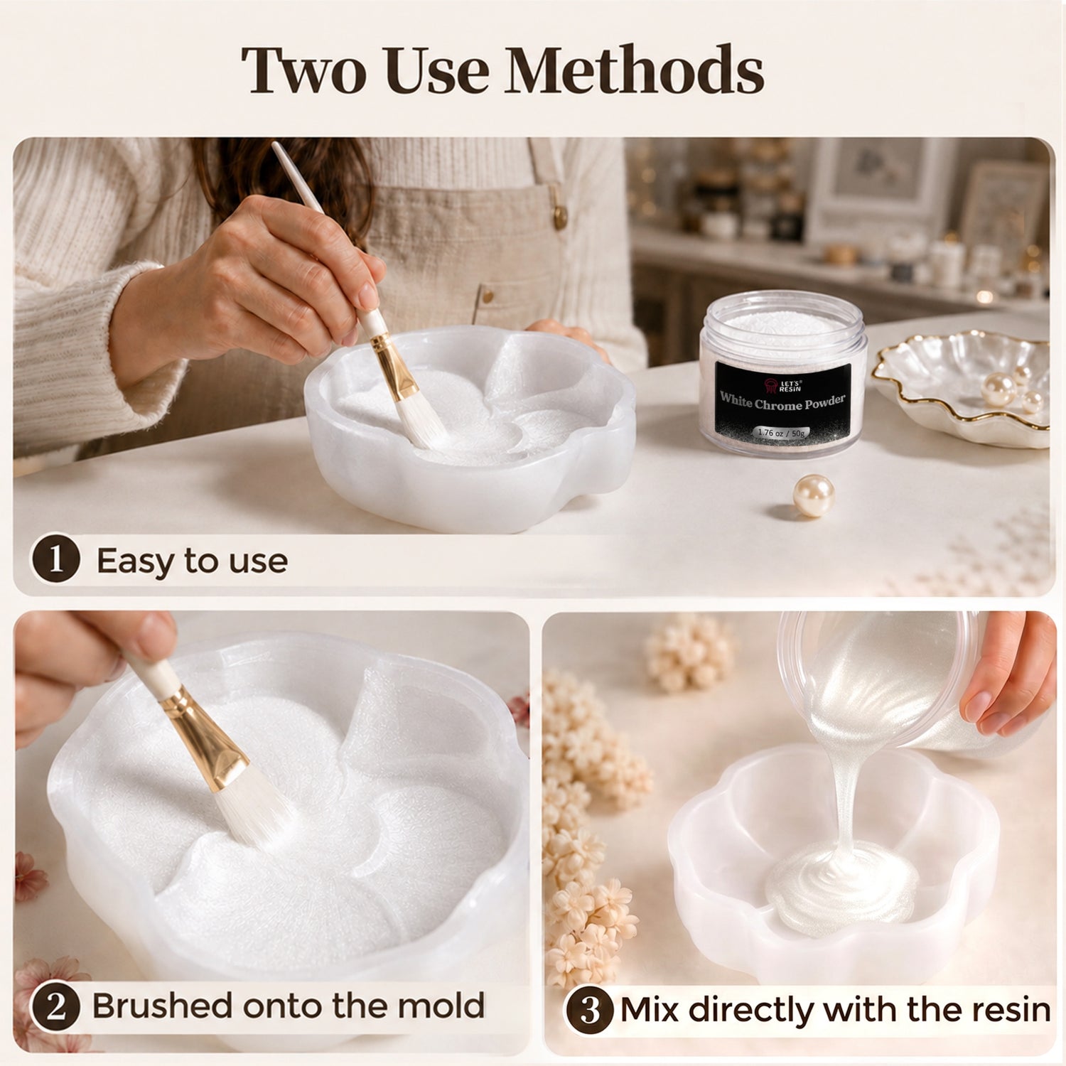 White Chrome Powder