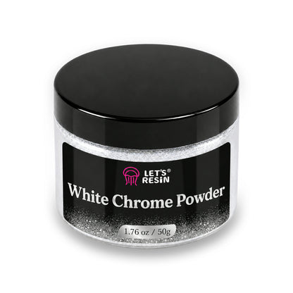 White Chrome Powder for epoxy resin crafts