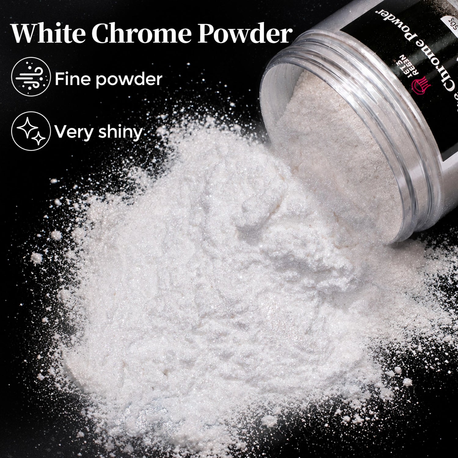 White Mirror Chrome Powder