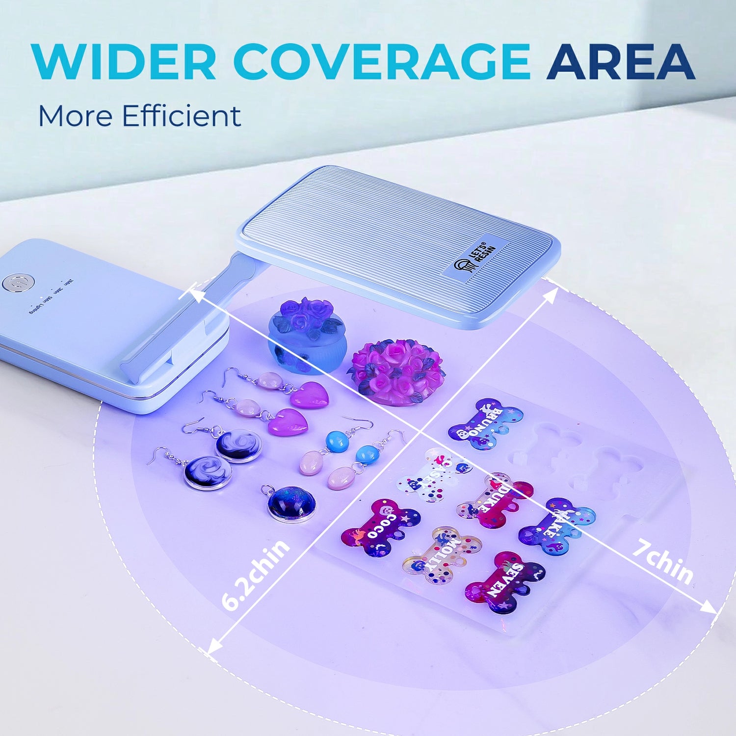 Wireless UV Resin Light