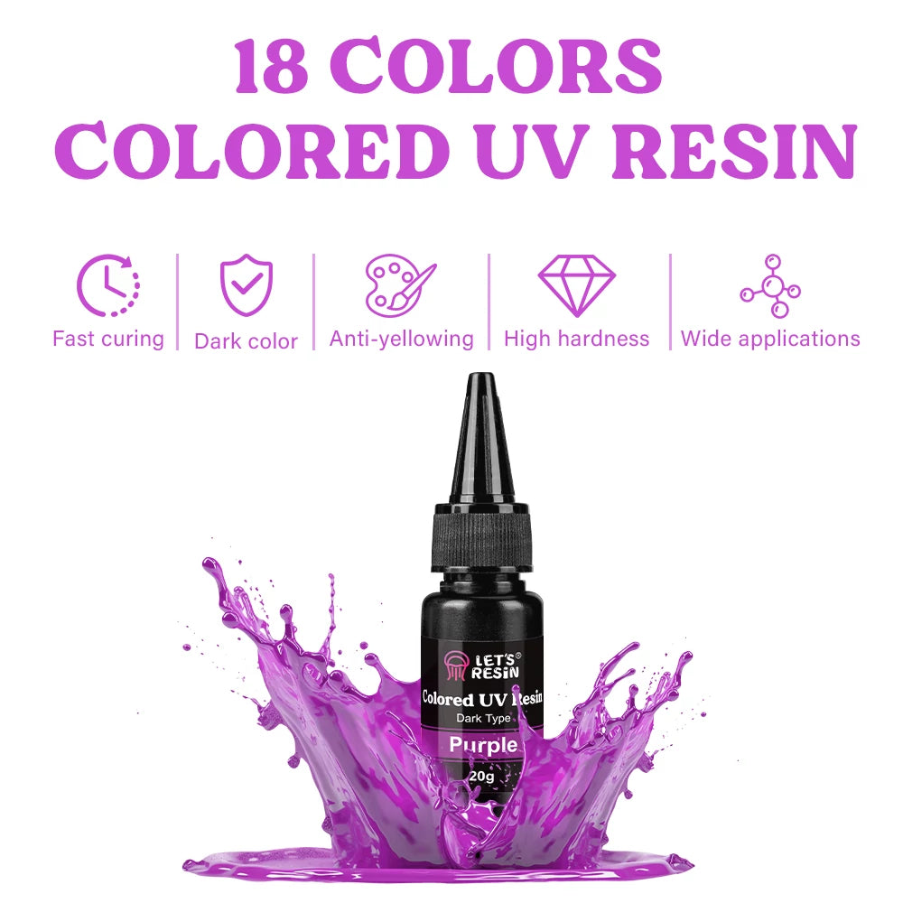 Multi-color UV Resin for Crafts