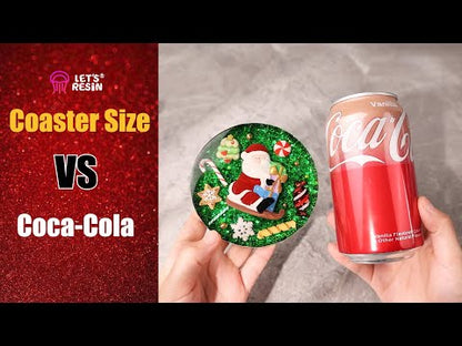 3-in-1 Extra Deep Resin Coaster Mold