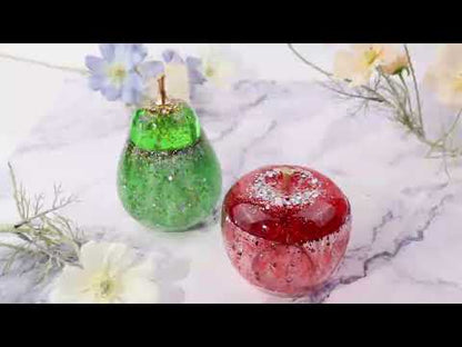 Apple Jar Molds with Lid Stem