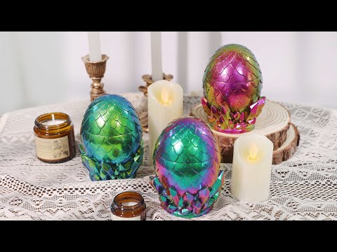 Dragon Egg Jar Molds with Lid