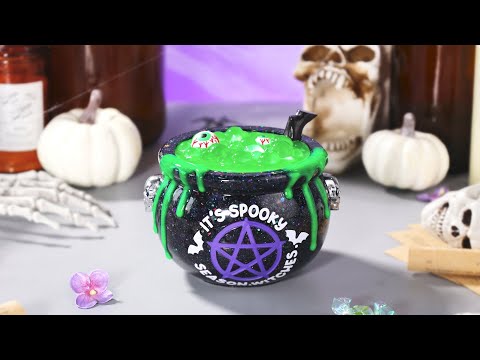 Witch Cauldron Resin Molds