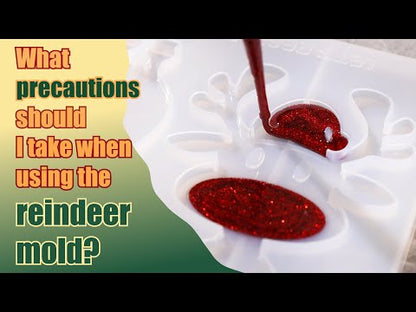 Christmas Reindeer Resin Molds