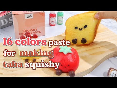 Silicone Pigment Paste Set for Taba Squishy