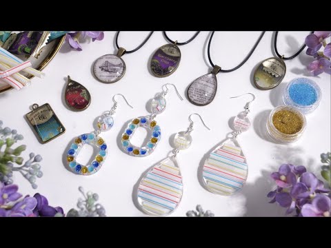 Jewelry &amp; Keychain UV Resin All-in-one Kit