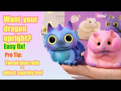 Hamster &amp; Dragon Taba Squishy Making All-in-one Kit