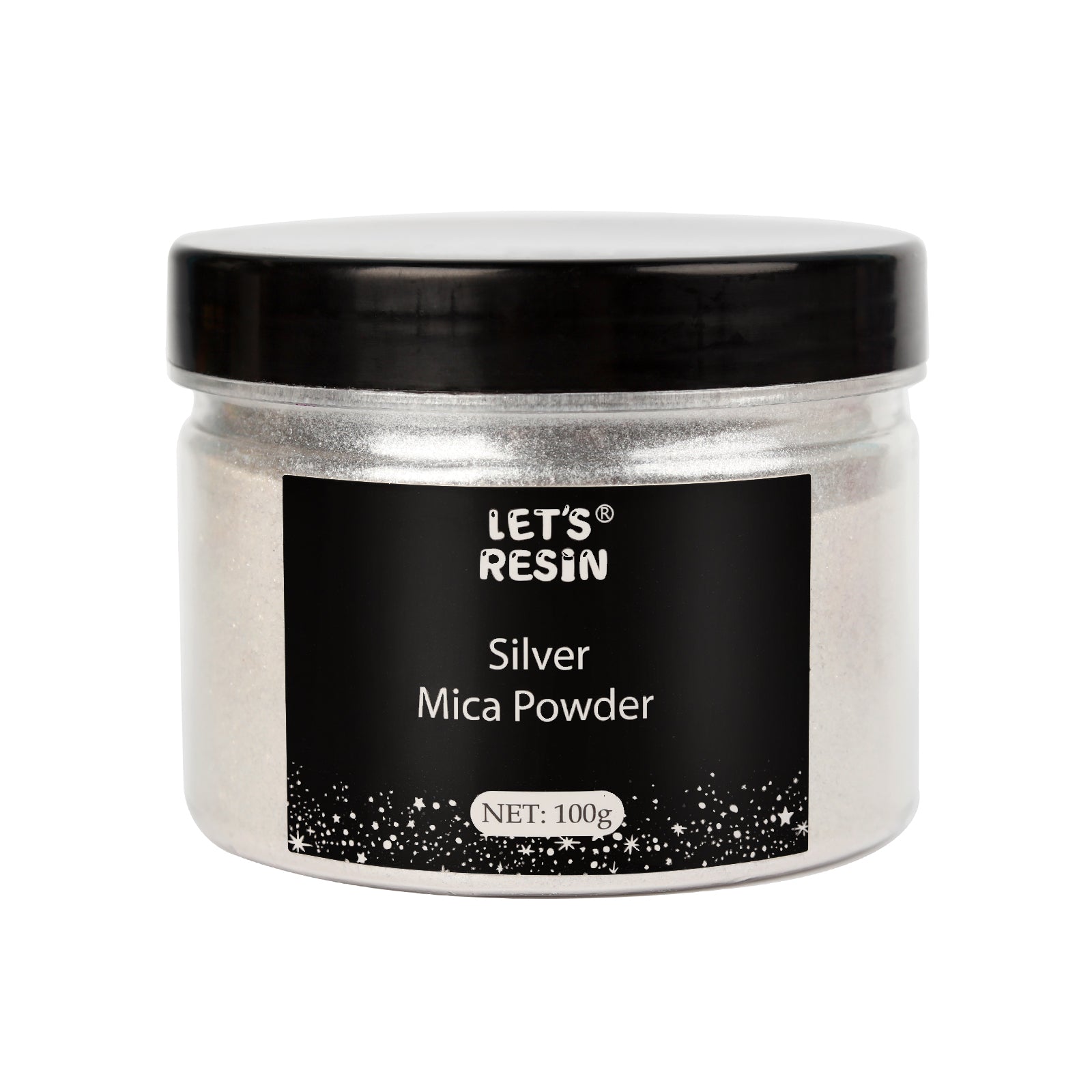 Sliver Mica Pigment Powder - 3.5oz/100g