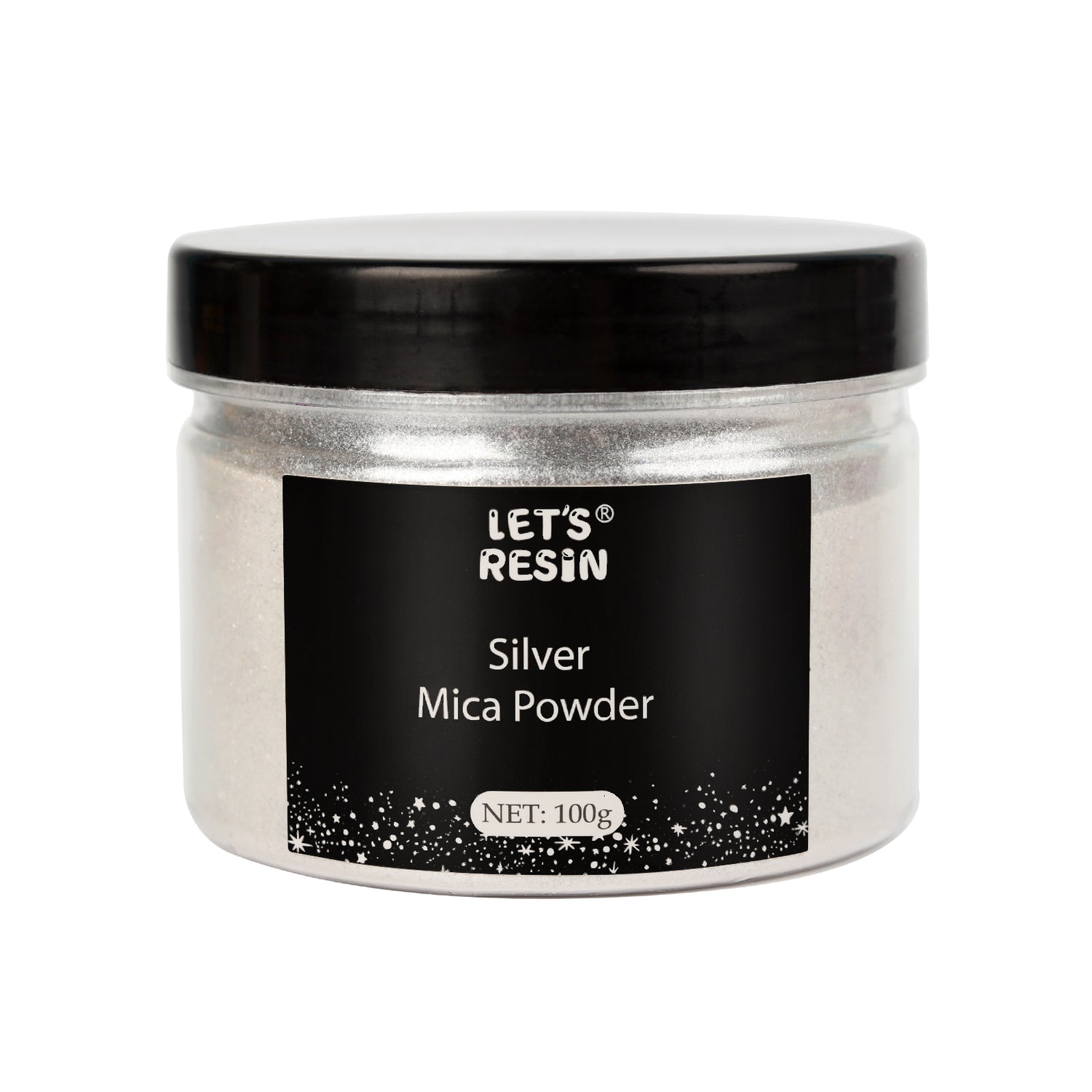 Sliver Mica Pigment Powder - 3.5oz/100g