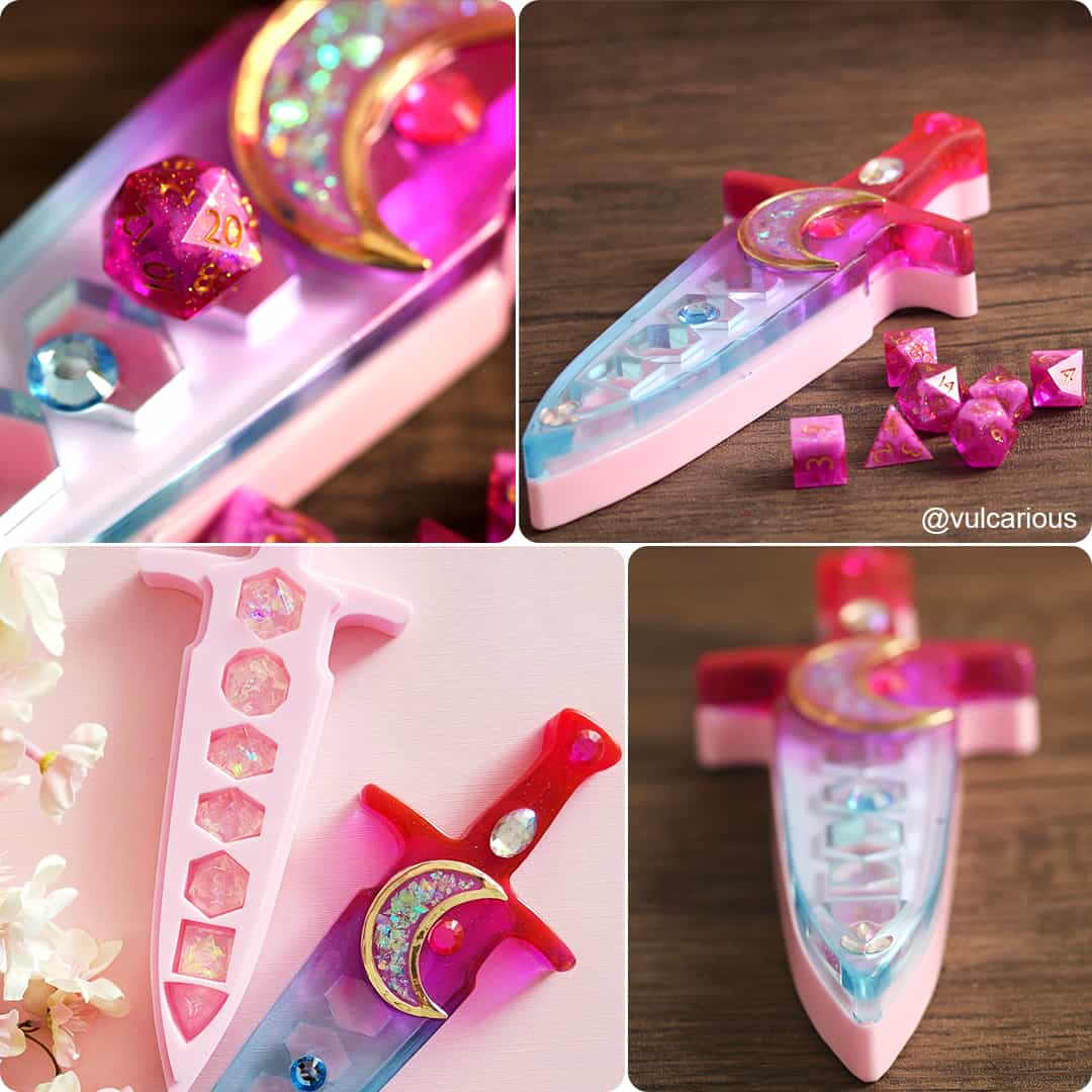 Dice Box Molds Let's Resin