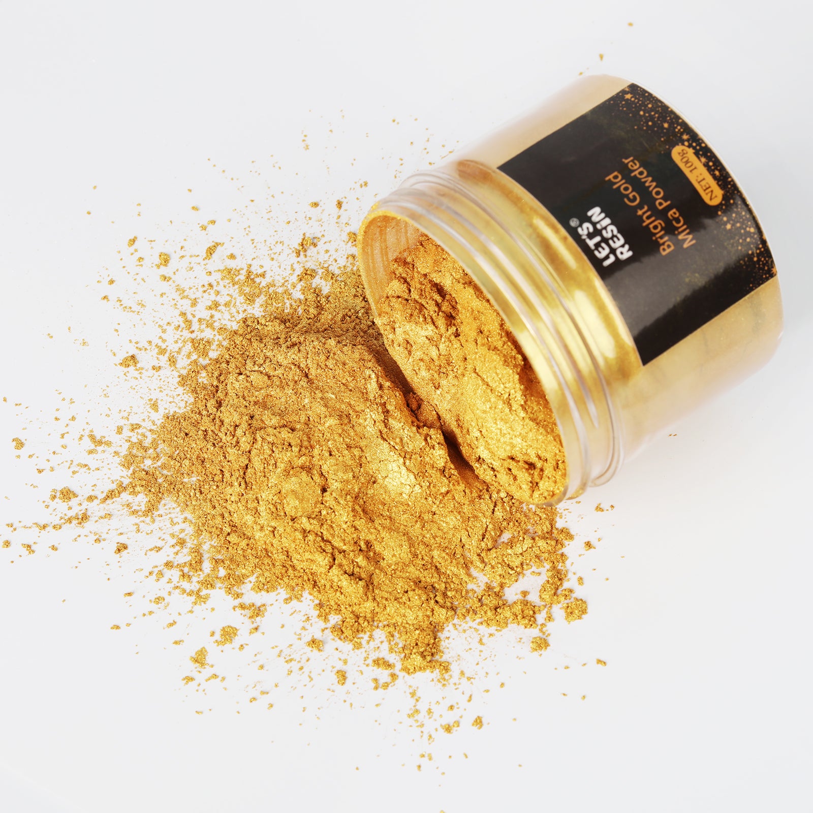 Cosmetic Pigment Gold Mica Powder Private Label Highlight Powder