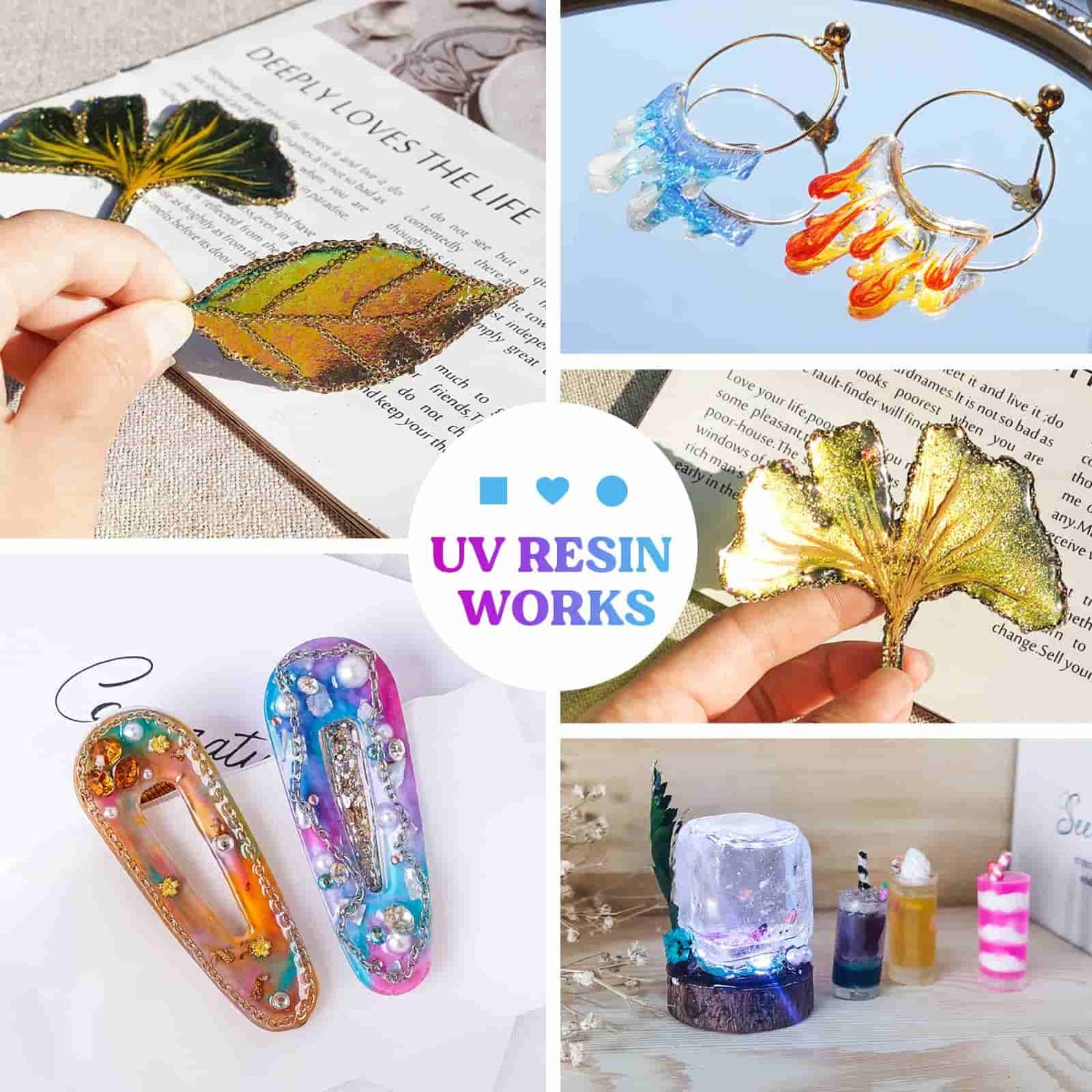  UV Resin for Jewelry Making - Upgraded 100g Ultraviolet Epoxy  Resin Crystal Clear Hard Glue Solar Cure Sunlight Activated Resin for DIY  Craft Decoration, Casting & Coating : Arts, Crafts 