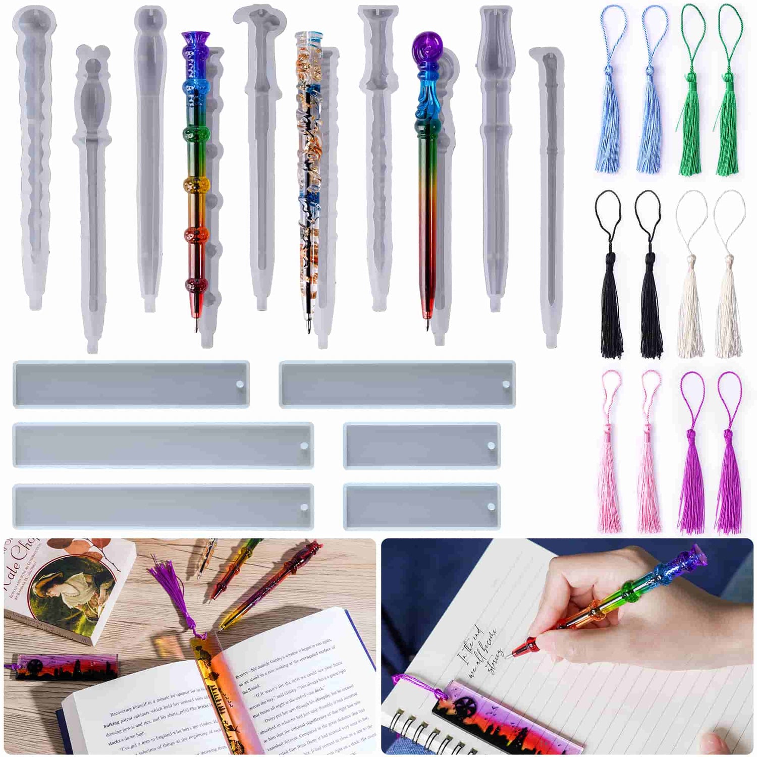 Pen &amp; Bookmark Molds