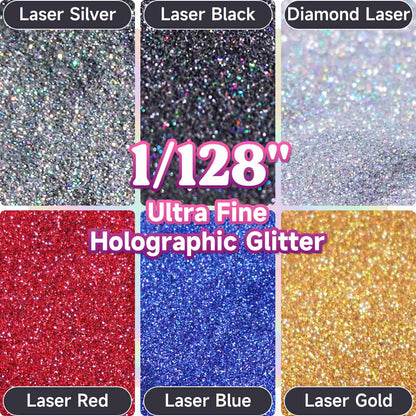 Laser Royal Blue Holographic Extra Fine Glitter - 150G