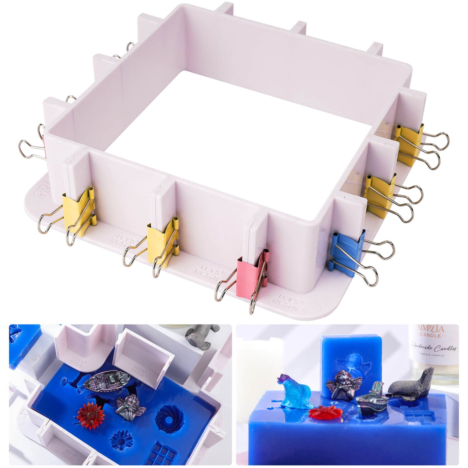 LET'S RESIN Family Mold, Silicone Resin Molds, Good Ideas to