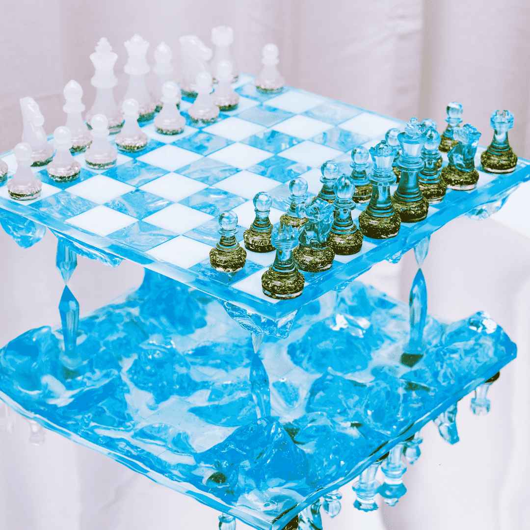 Chess Sets Resin Silicone Molds Board Game Moulds Large Chess