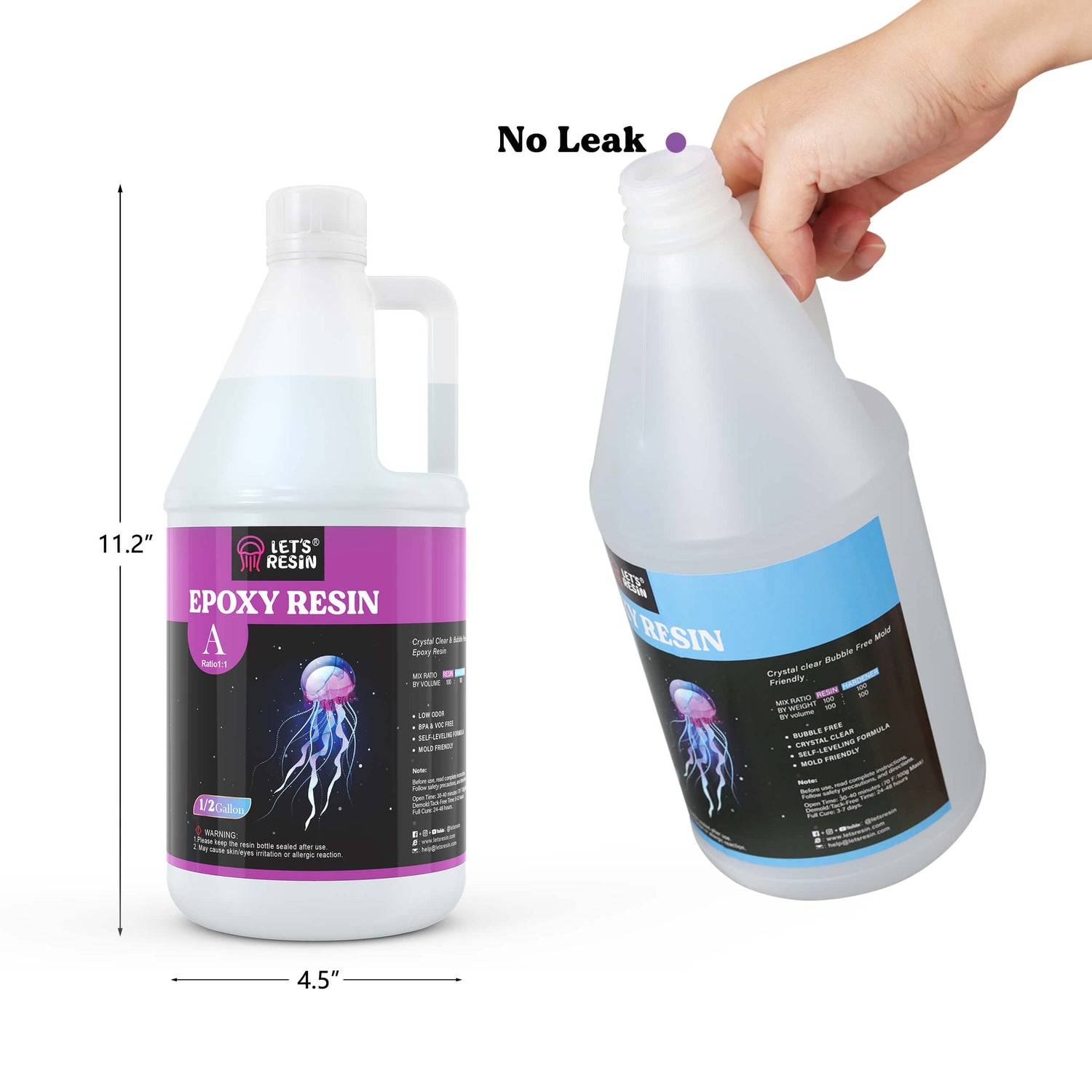 4 Gallon, Table Top & Art Clear Coating Epoxy Resin Kit