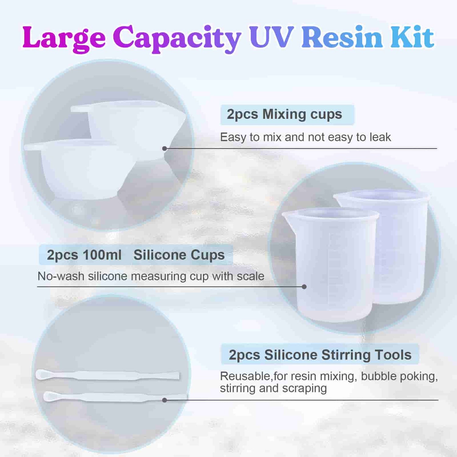 Clear UV Resin (Hard Type 2.0) - 1.5kg