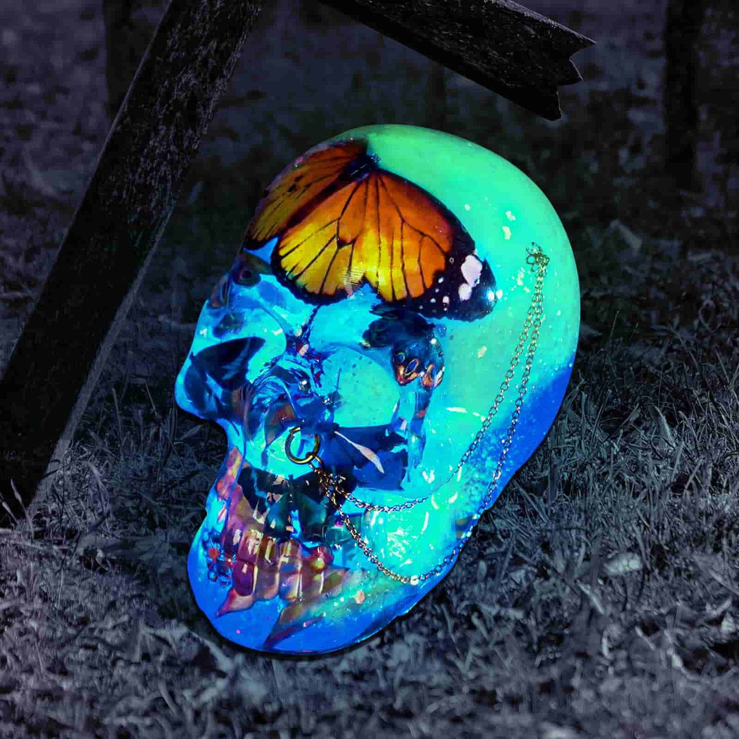 Skull Butterfly Molds Butterfly Resin Mold Silicone