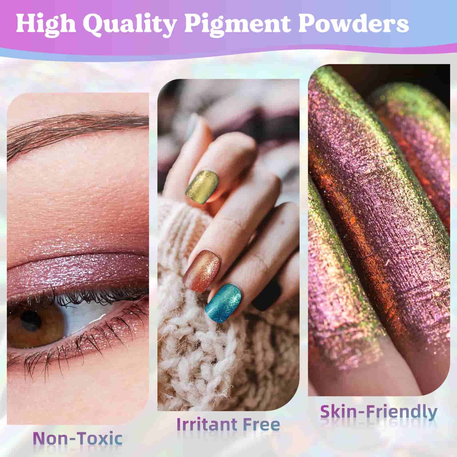 Color shifting mica powder chameleon pigment Pearl Pigment