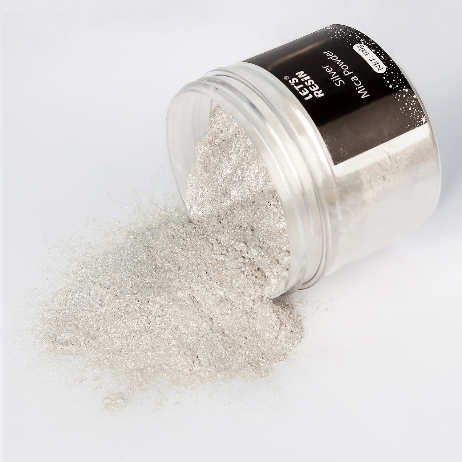Sliver Mica Pigment Powder - 3.5oz/100g