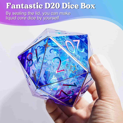 D20 Dice Box Molds