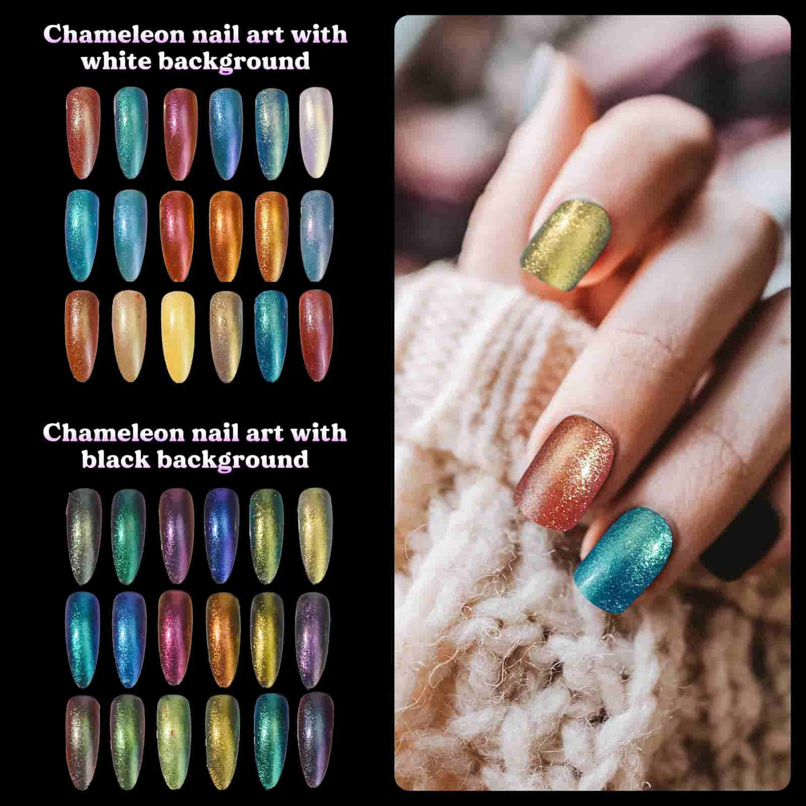 18 Color Shift Chameleon Mica Powder