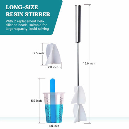 Semi-Automatic Resin Mixer