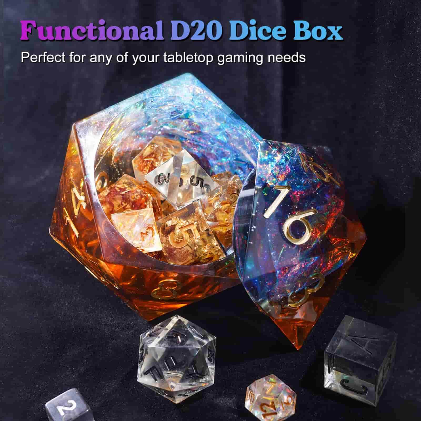 D20 Dice Box Molds