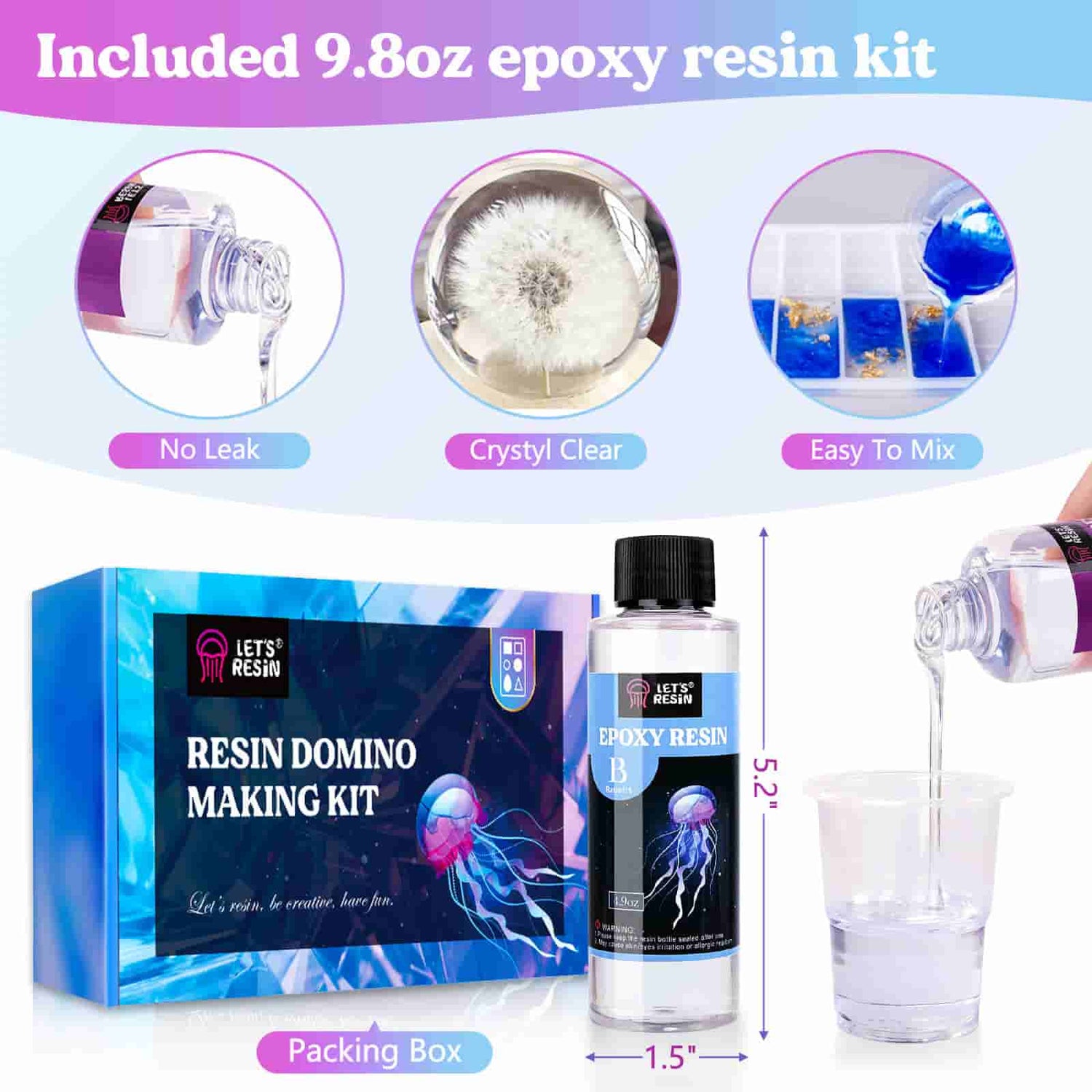 UV Resin Kit with Light,153Pcs Resin Jewelry Making Kit with Highly Clear  UV Resin, UV Lamp, Resin Accessories, Epoxy Resin Starter Kit for Keychain,  Jewelry — Let's Resin - CA