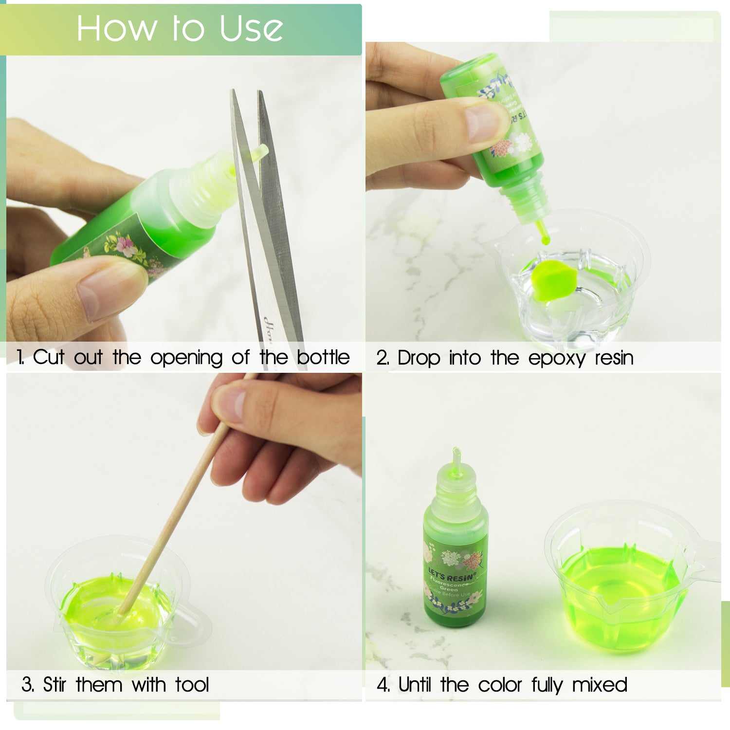 How to make your own pigment paste for resin – IntoResin