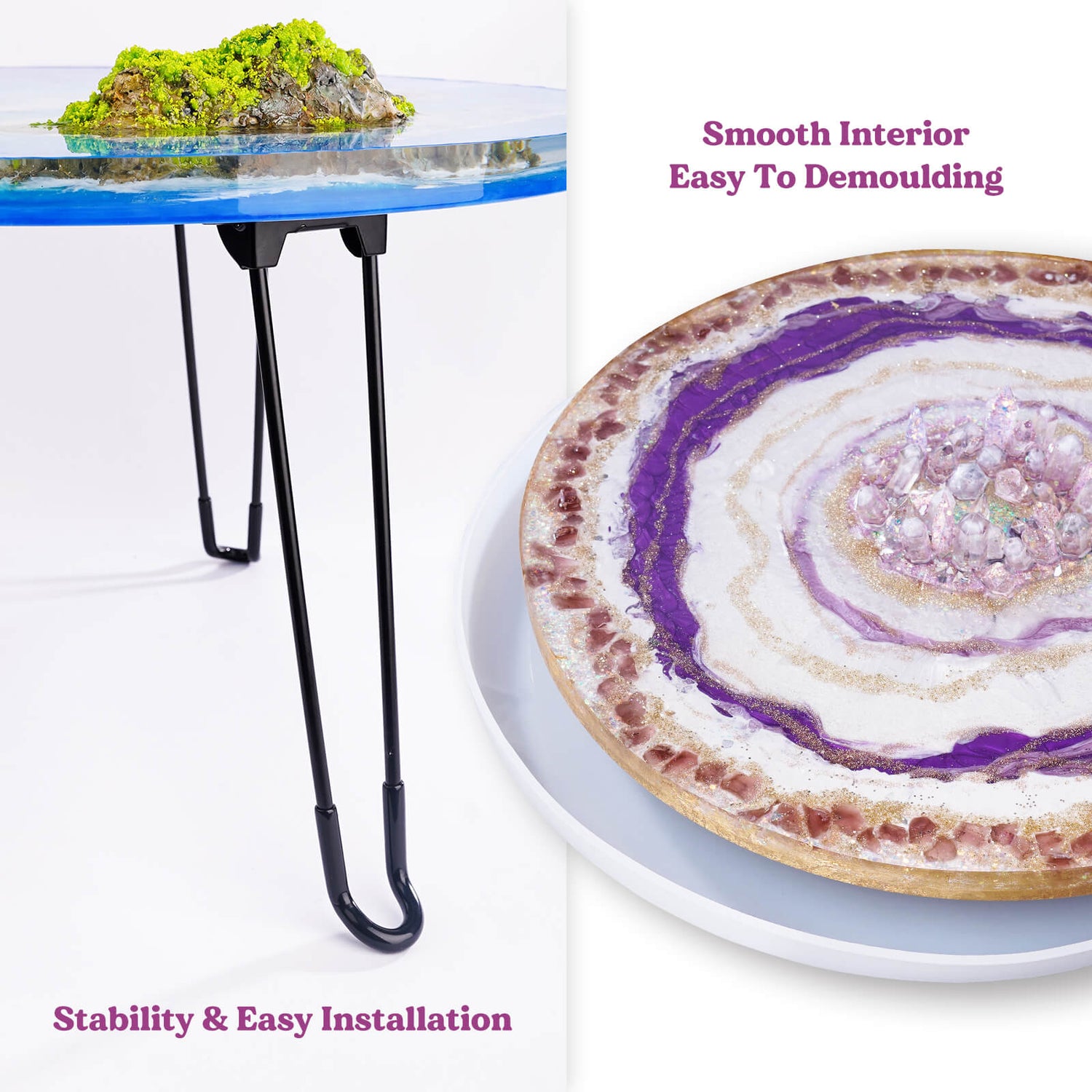 Epoxy Resin Serving Tray Molds – Let's Resin