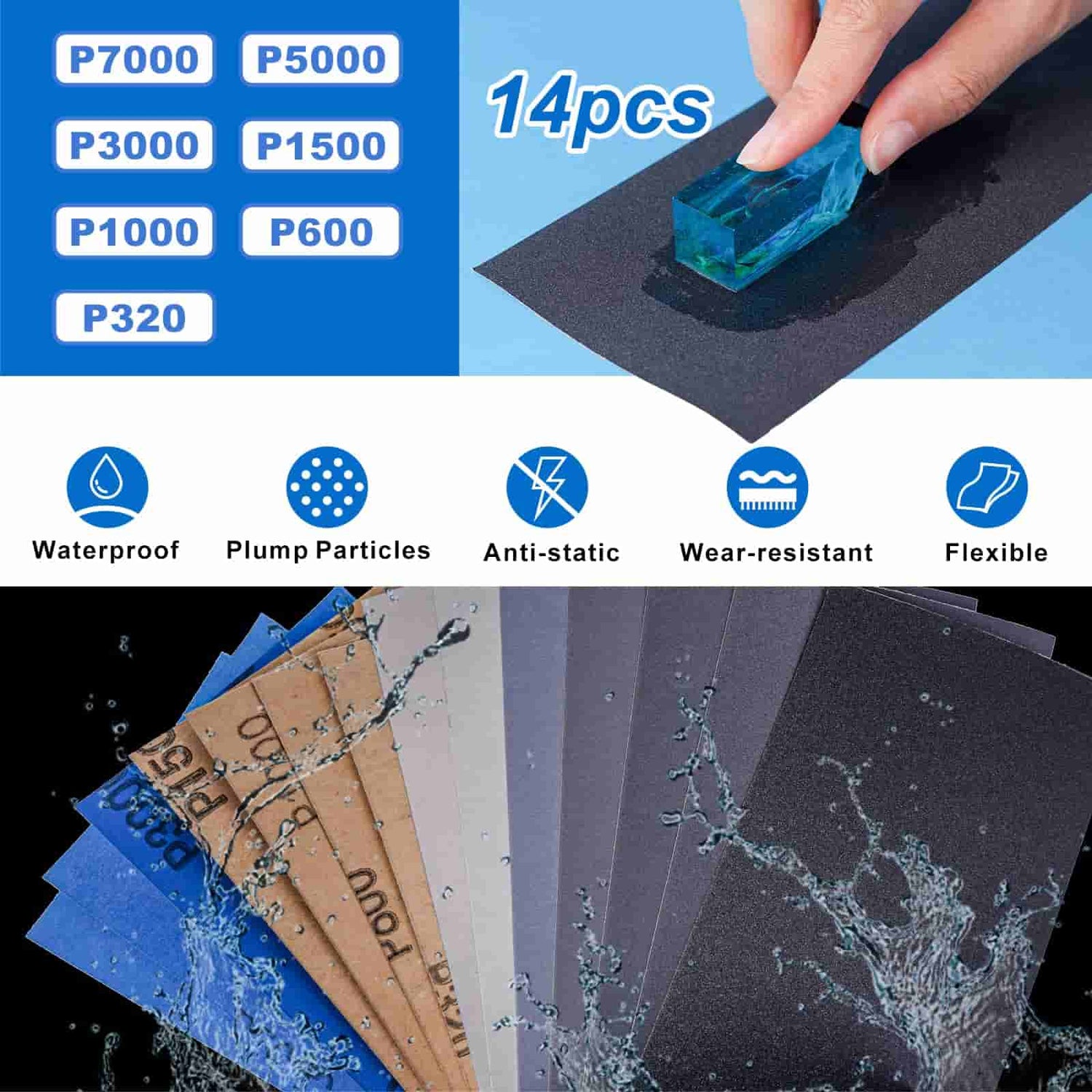 Premium Resin Polishing Kit, Epoxy Polishing Kit, Polishing Compound for Epoxy  Resin High Gloss Finishes, Epoxy Resin Polish, Smooths Out Counters Marble  Glass Metal Rock Resin: : Industrial & Scientific