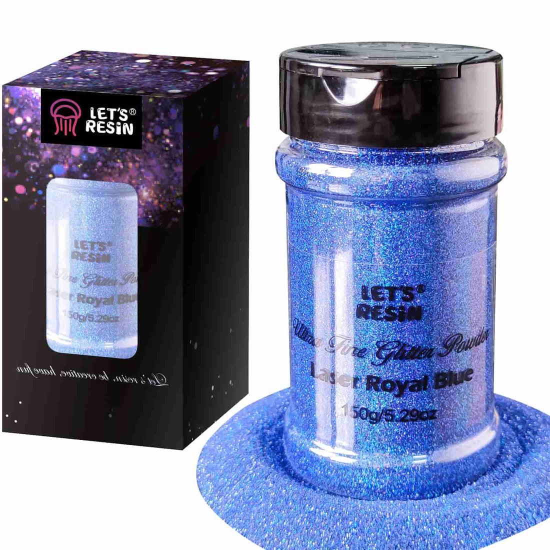 Laser Royal Blue Holographic Extra Fine Glitter - 150G