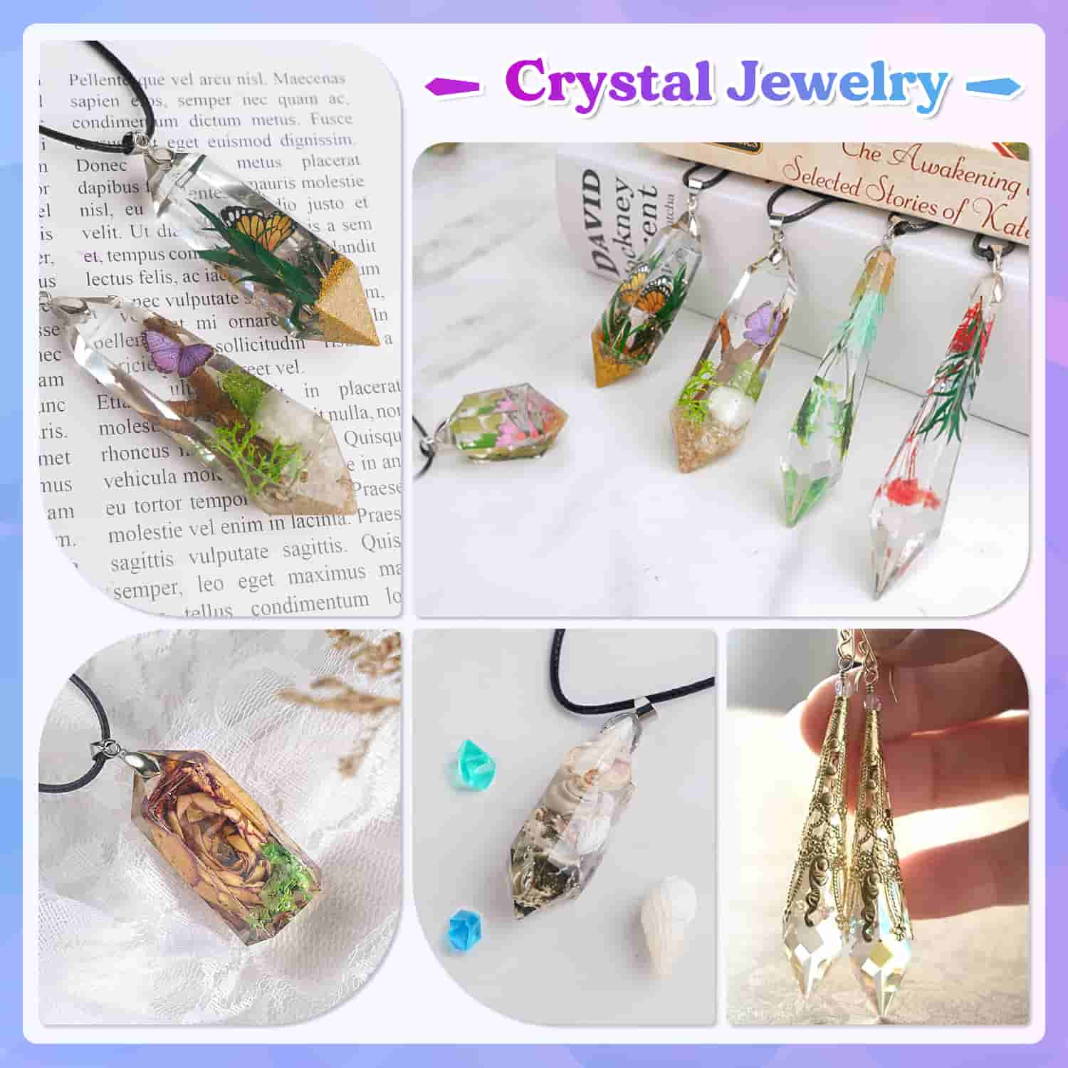 Pendulum Crystal Resin Molds