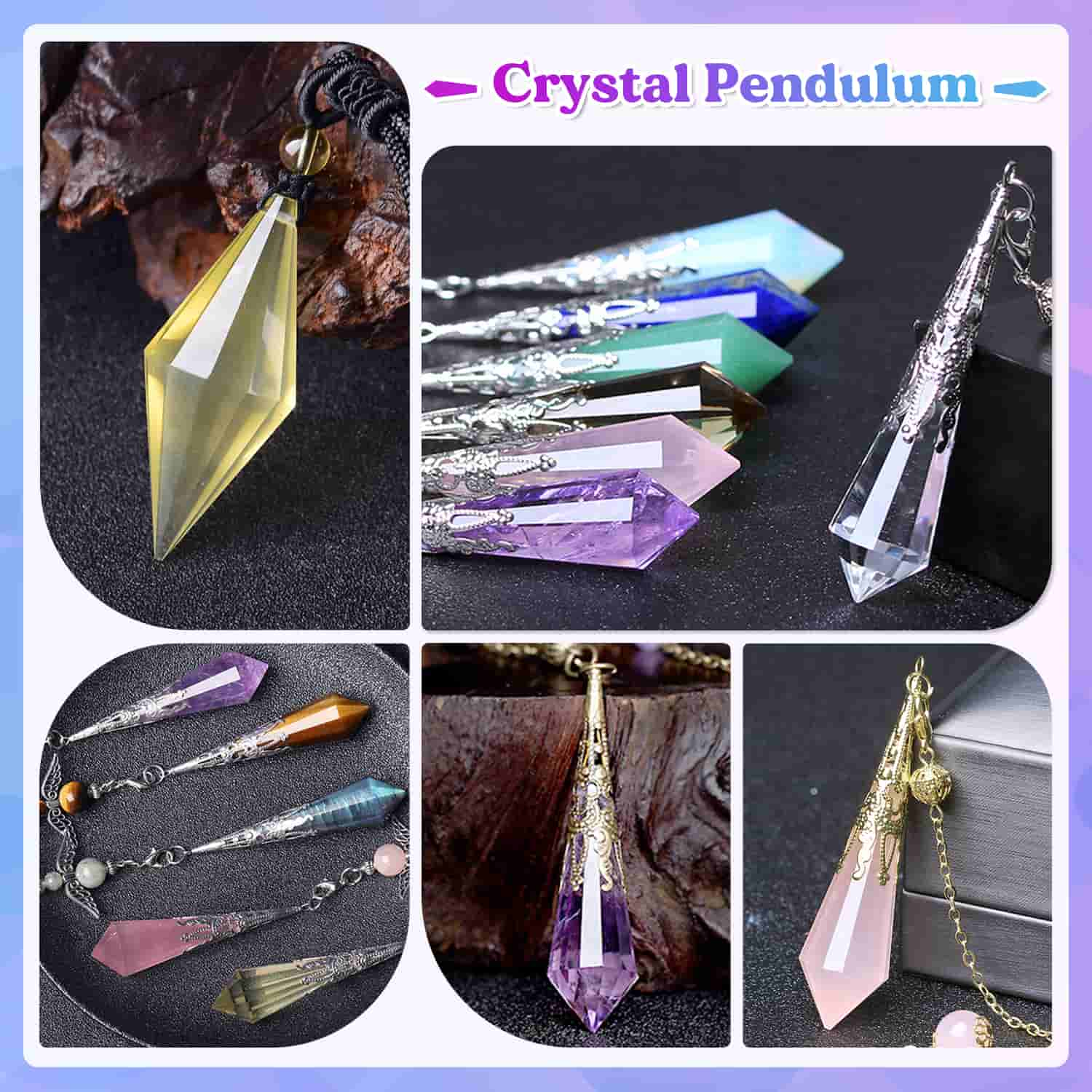 Pendulum Crystal Resin Molds