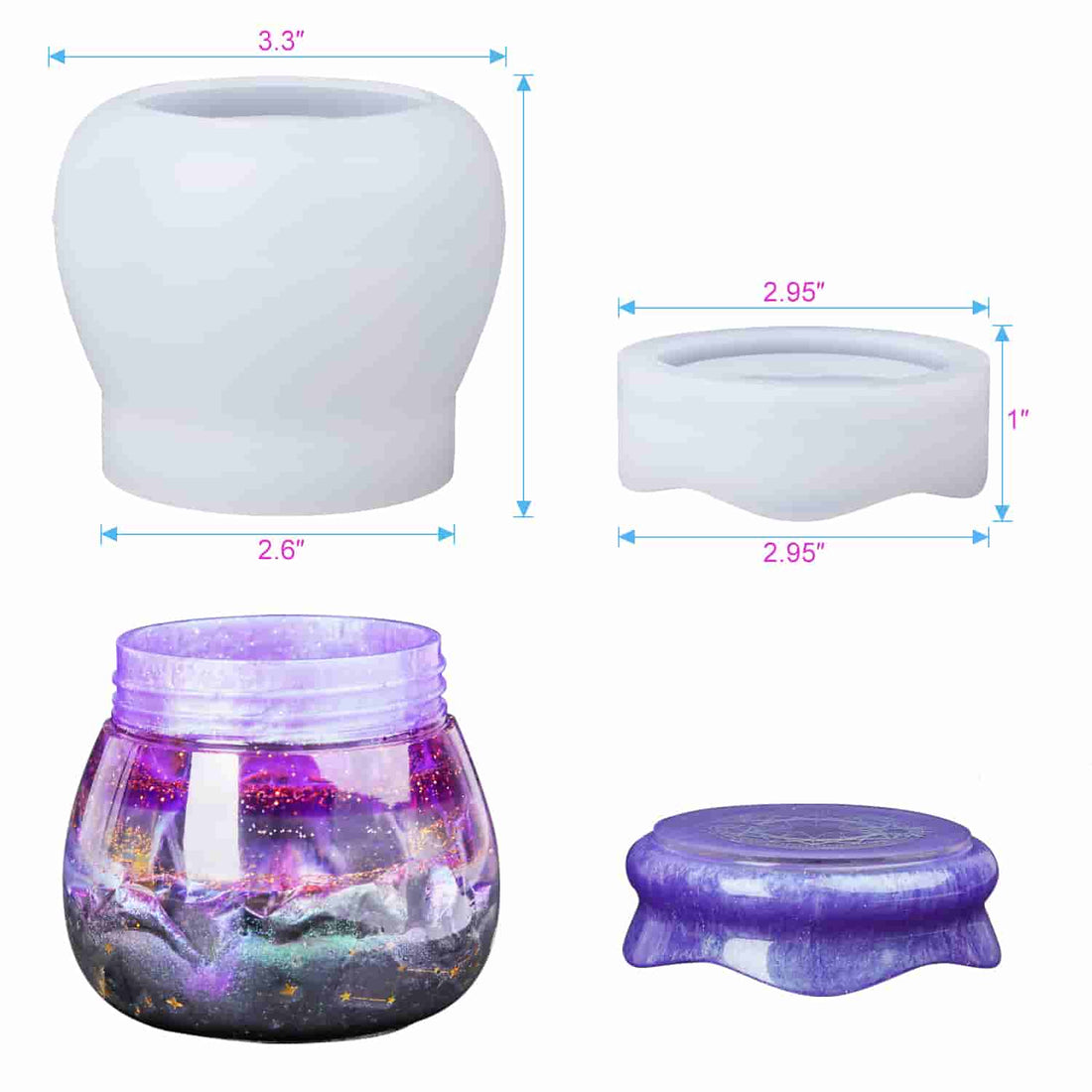 Jar Resin Molds